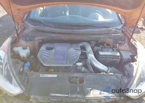 2015 Hyundai Veloster Turbo из США, поврежденный, VIN KMHTC6AE9FU224138